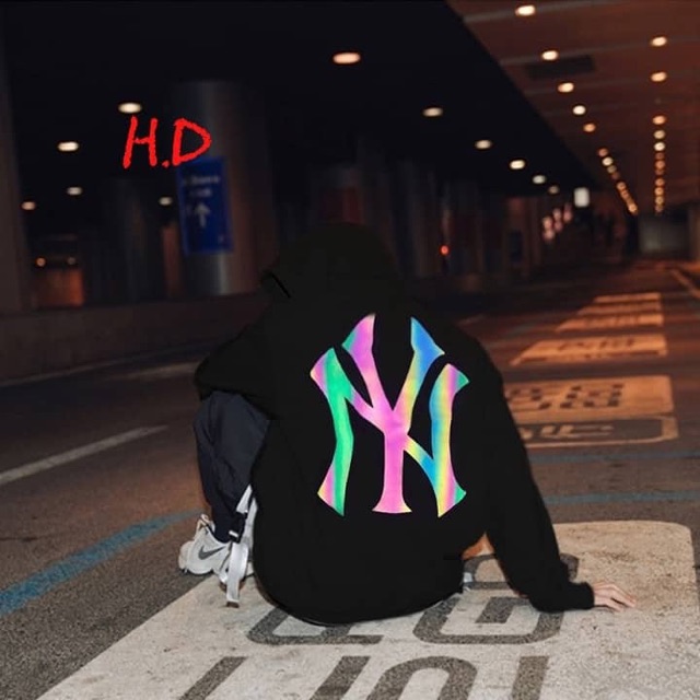 [FREESHIP ĐƠN TỪ 50K] Áo hoodie phản quang NY HDA1119