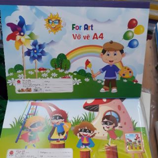 Vở vẽ A4 Hải Tiến 3828