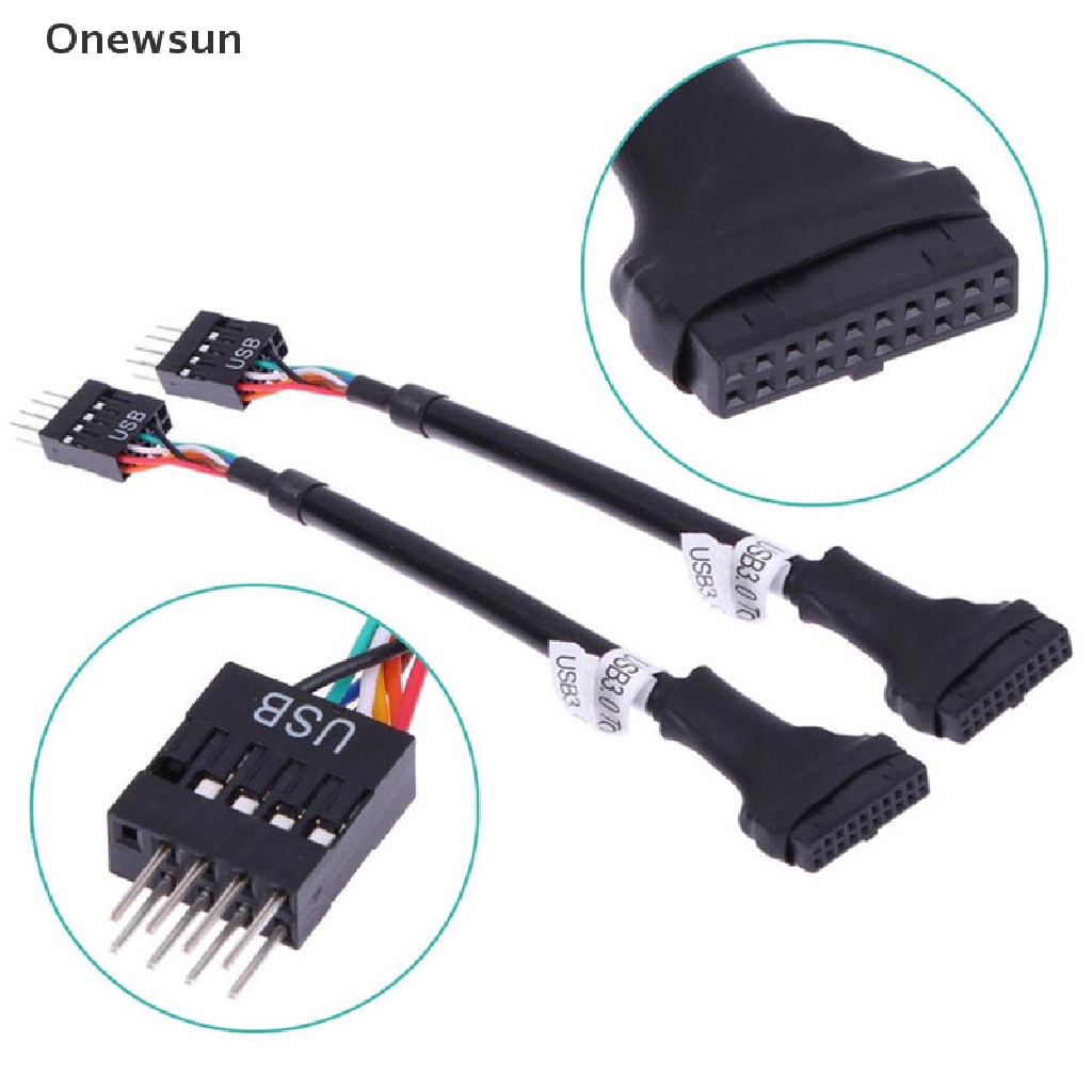 Cáp ChuyểN ĐổI USB 3.0 20-Pin Sang USB 2.0 9-Pin