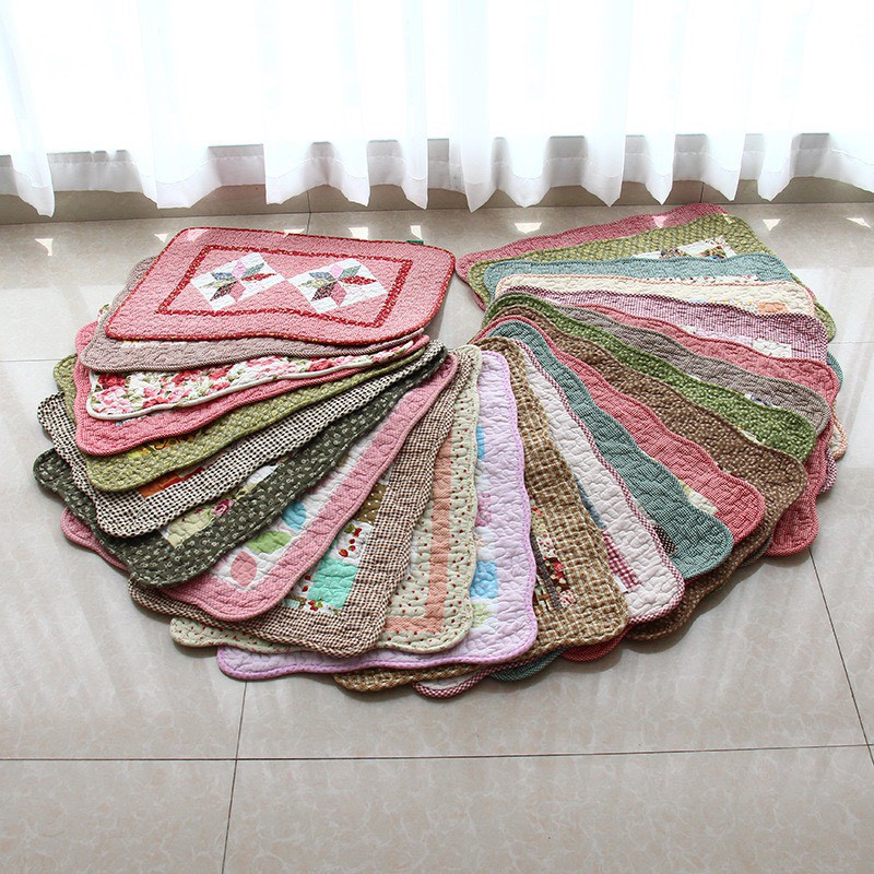 COMBO 5 TẤM THẢM CHÂN VINTAGE XUẤT DƯ (KT 40X60CM)