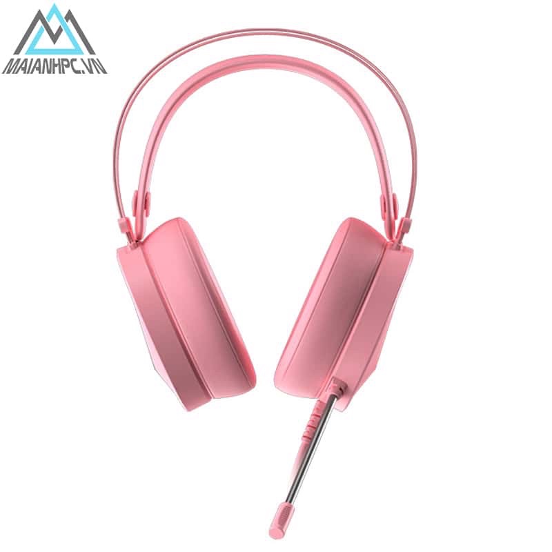 Tai nghe DareU EH722s 7.1 pink queen hàng chính hãng