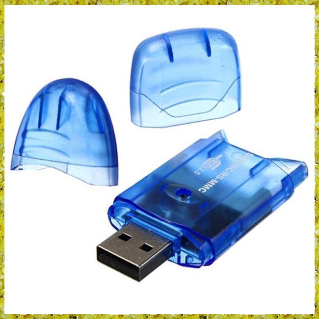 Đầu đọc thẻ USB2.0 hỗ trợ thẻ SD T-Flash TF SDHC chất lượng cao tiện dụng | BigBuy360 - bigbuy360.vn