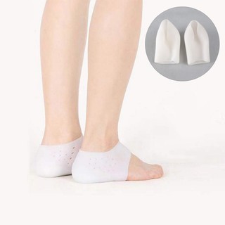 Vớ tất silicon đệm gót chân tăng chiều cao 3cm - Phụ kiện tăng chiều cao, bảo vệ gót chân - Winz.vn