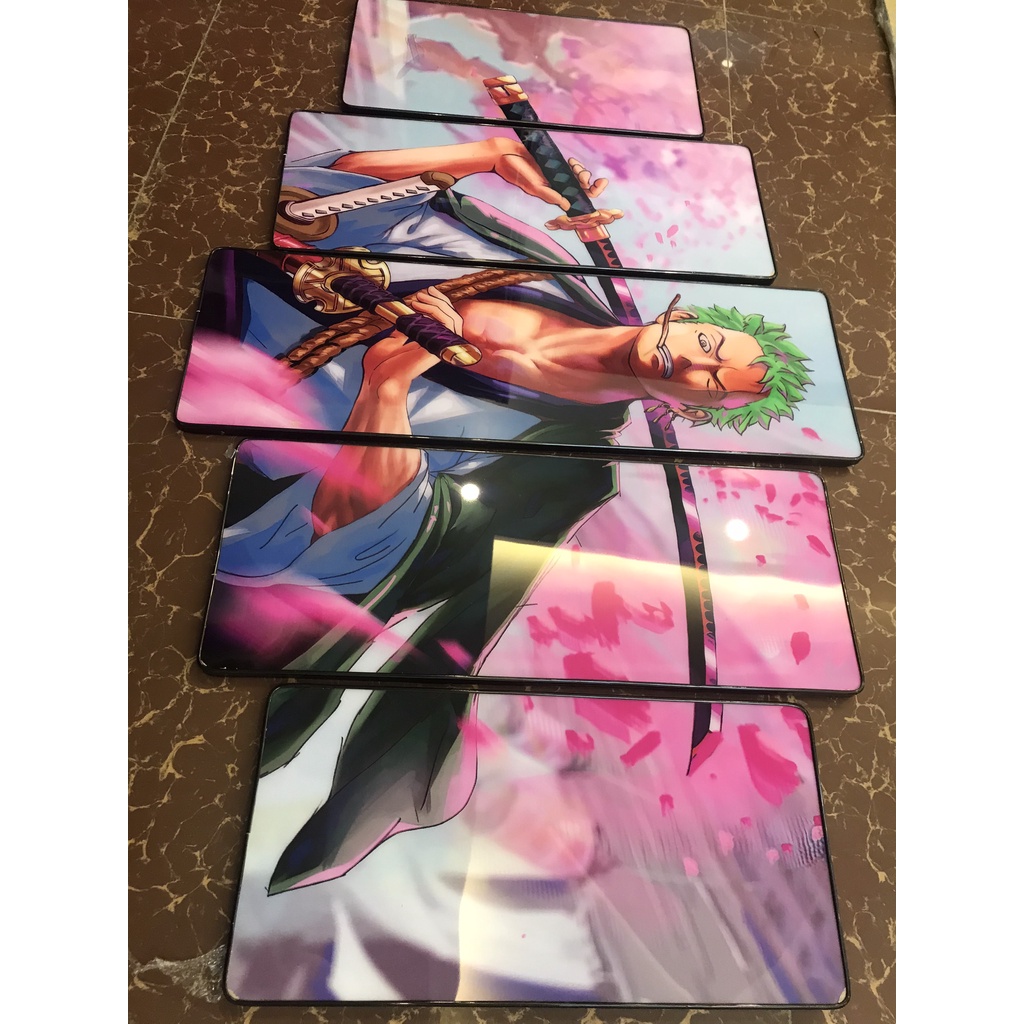 Tranh Treo Tường Bộ 5 Tranh One Piece Trang Trí Phòng Game Gamming/ Phòng Ngủ/ Phòng Khách/ Làm Quà Tặng