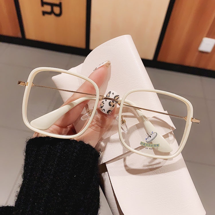 Kính mát gọng hồng chống ánh sáng xanh cho nam và nữ