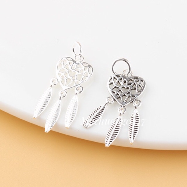 FREE SHIP  Charm dreamcatcher bạc cực xinh - Hàng siêu đẹp bạc loại 1 PH318
