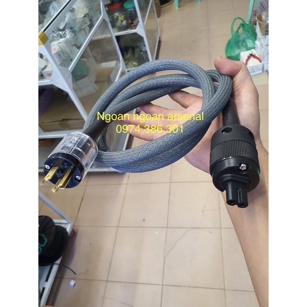 Dây nguồn audio chuẩn số 8 hàng chất lượng