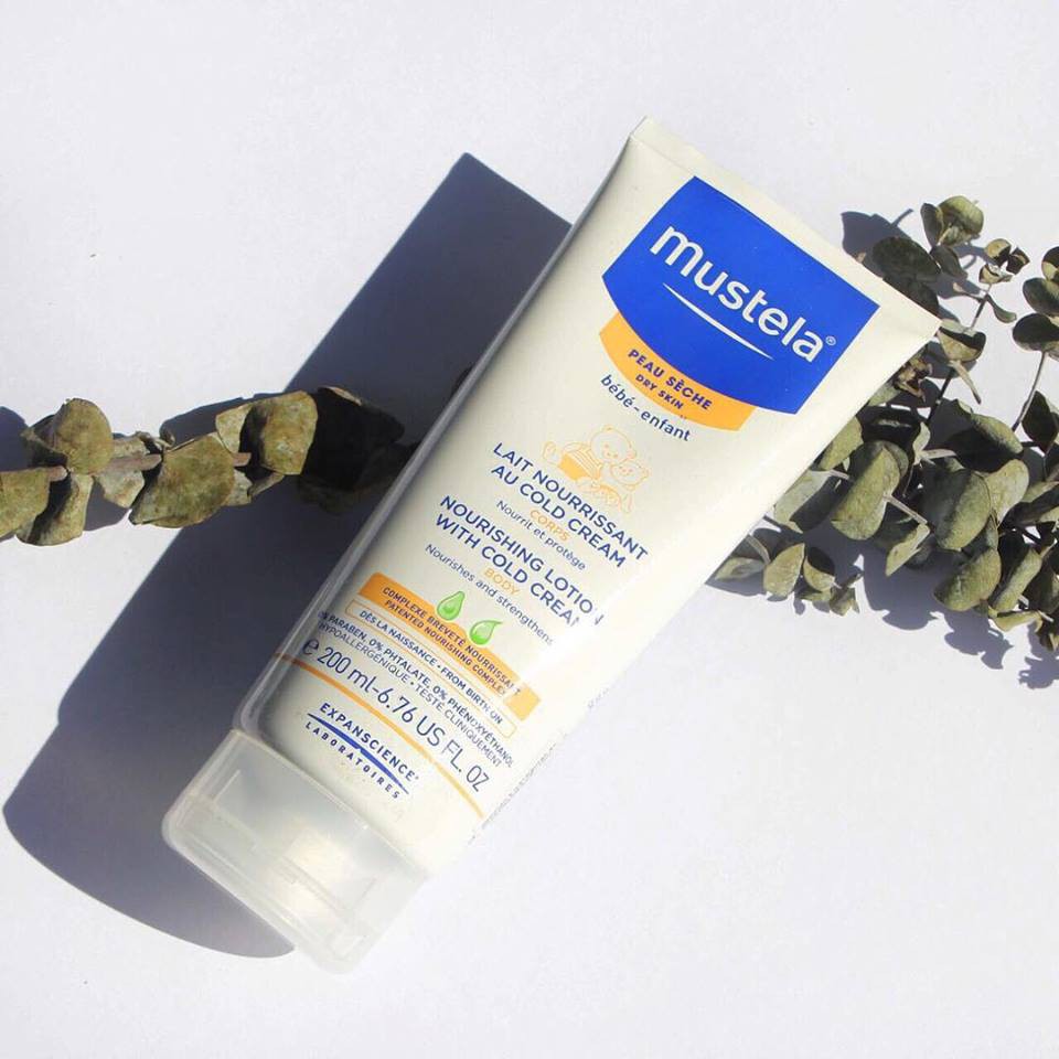 [CHÍNH HÃNG] Sữa Dưỡng Da Toàn Thân Cho Trẻ Sơ Sinh &amp; Em Bé Da Khô Mustela 200ml #MYPHAMGIARE