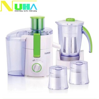 Máy xay ép trái cây đa năng 3 cối SUPOR Và Fujika ( Chọn Phân Loại), bảo hành 12 tháng toàn quốc, màu ngẫu nhiên