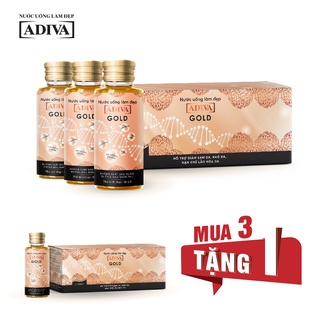 Combo 3 hộp collagen adiva gold - tặng 1 hộp collagen adiva gold