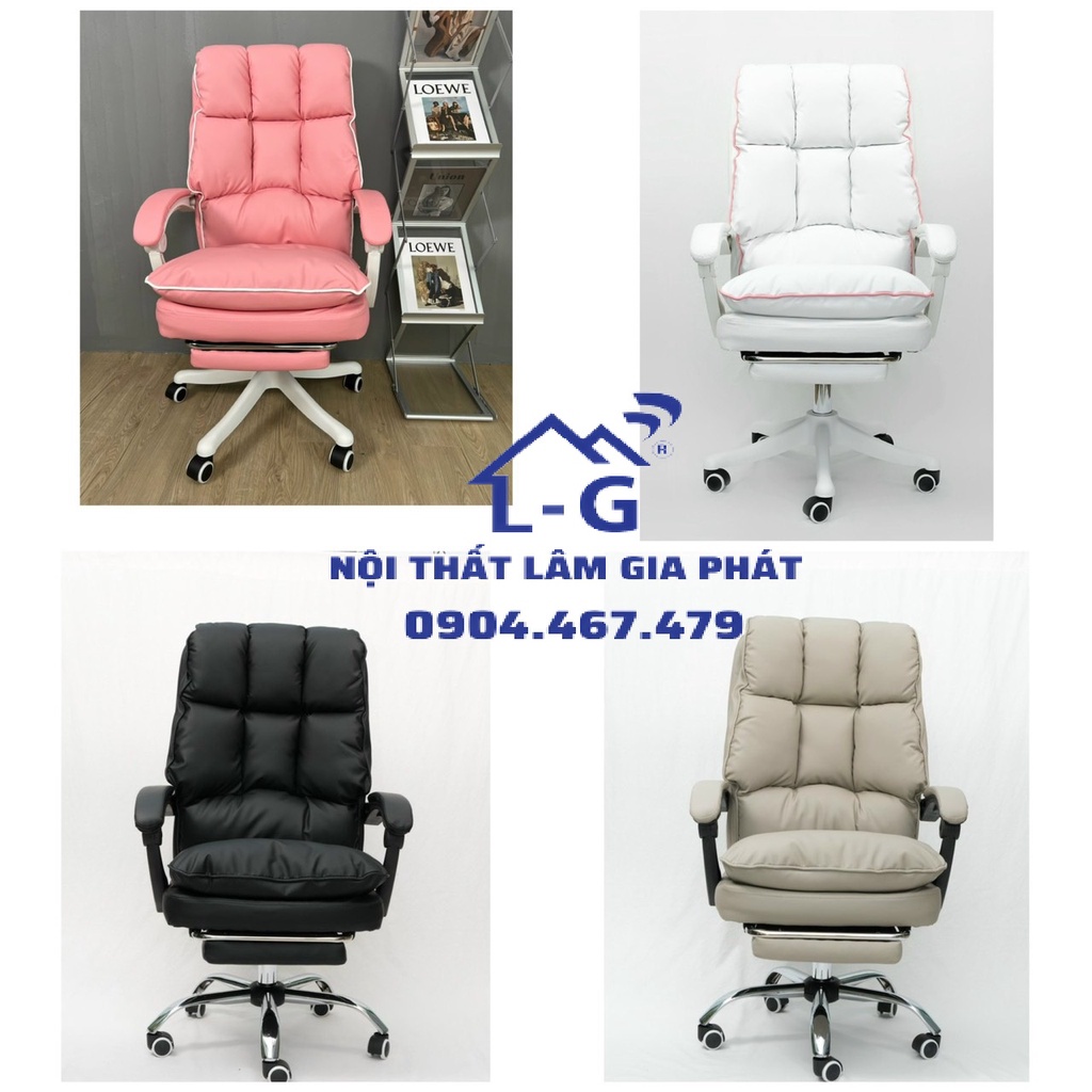 GHẾ XOAY DA PU STREAMER GIAO HÀNG TOÀN THÀNH PHỐ HCM