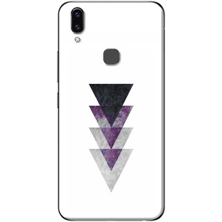 Ốp lưng vivo v9 tam giác trắng đen