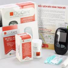 Máy đo đường huyết OG Care (nhập Ý) +25 que thử tặng 100 kim