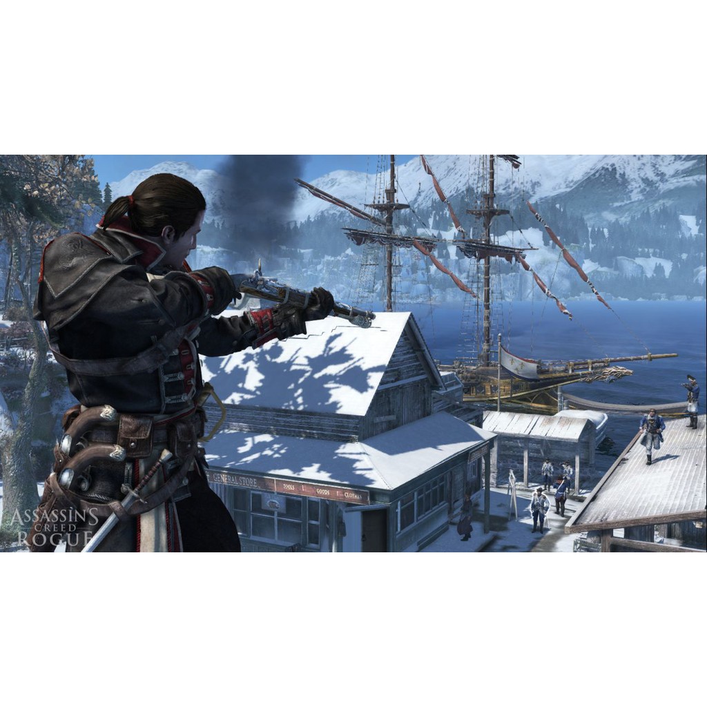 Đĩa game Ps4 Assassin's creed Rogue Remastered