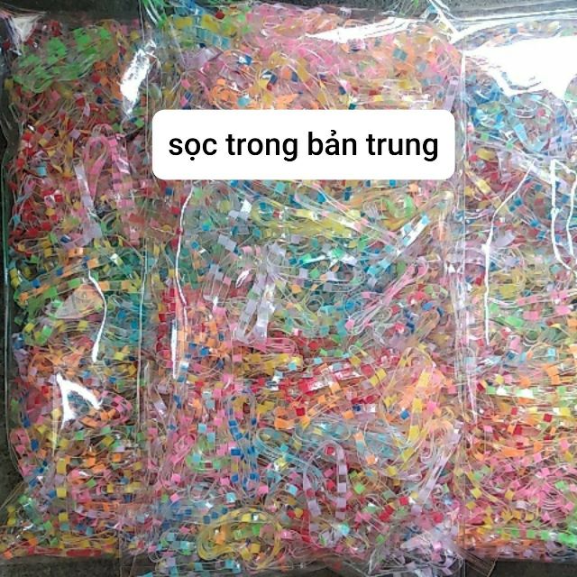 100g Thun cột tóc sọc trong cở to/cở trung