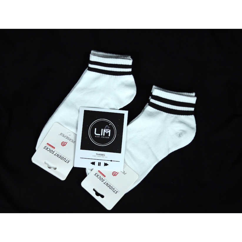 Tất nữ cổ ngắn cotton kiểu Vintage Hàn Quốc , tất co giãn kháng khuẩn