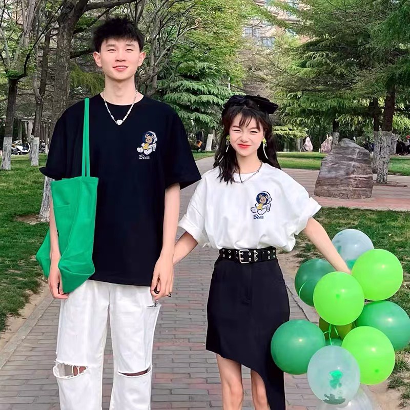 Áo thun tay lỡ MIA, Áo phông nữ form rộng dáng Unisex/Ulzzang mặc lẻ cặp nhóm hình GẤU