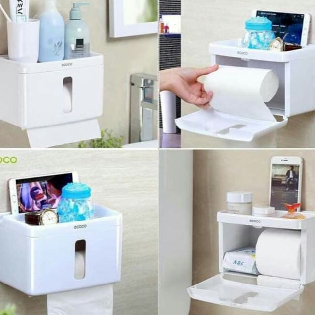 Hộp đựng giấy vệ sinh ecoco
