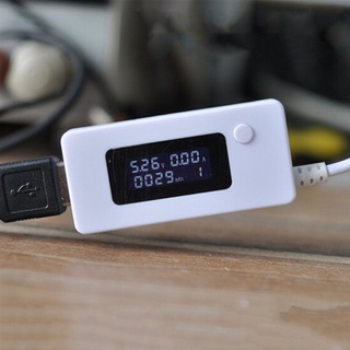 KCX-017 LCD Micro USB Charger Battery Capacity Voltage Current Tester