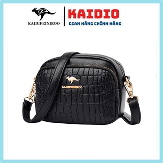 Túi xách nữ công sở cao cấp Hàn Quốc đeo chéo đẹp mini Kaidifeiniroo KD33 (8042) Kaidio Size 18cm.