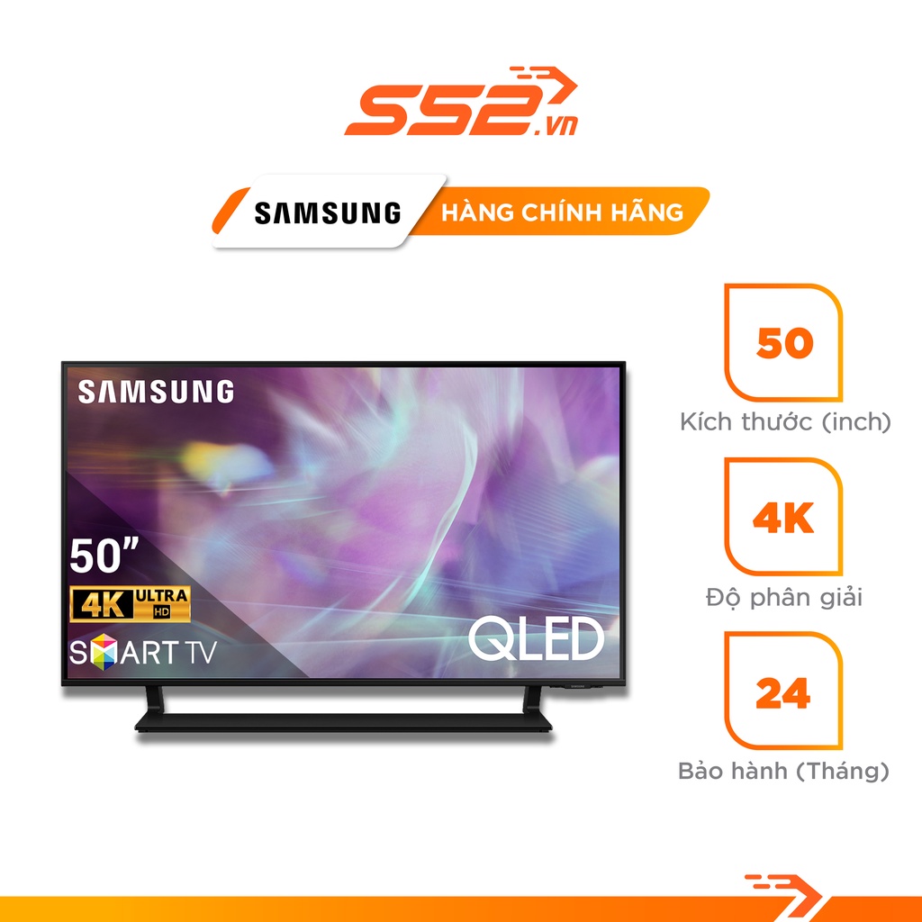 Smart Tivi QLED Samsung 4K 50 Inch QA50Q60AAKXXV - Bảo Hành Chính Hãng