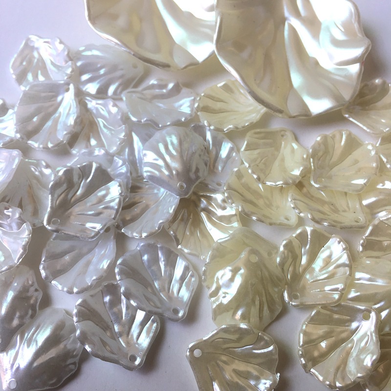 Cánh hoa bắp cải Ngọctrai size 15*17mm và 18*20mm, Nguyên liệu làm trang sức cổ trang, Nguyên liệu diy, canhhoanhua