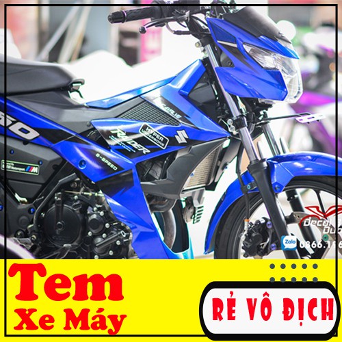 Tem Xe Raider 150 🍀 FREE SHIP 🍀 Xanh GP