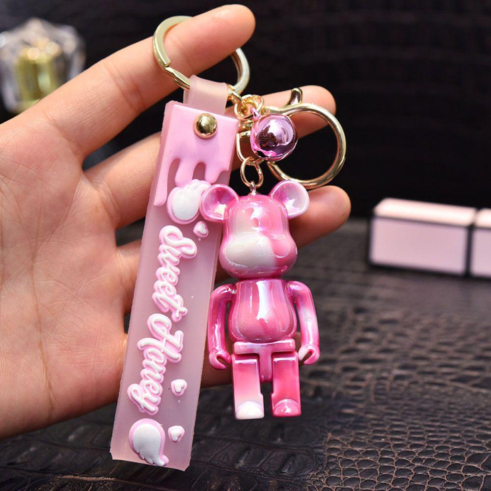 Rebuy1 Móc Khóa Xe Hơi Mini Hình Gấu Violent Sáng Tạo Dễ Thương Cho Nam Và Nữ
