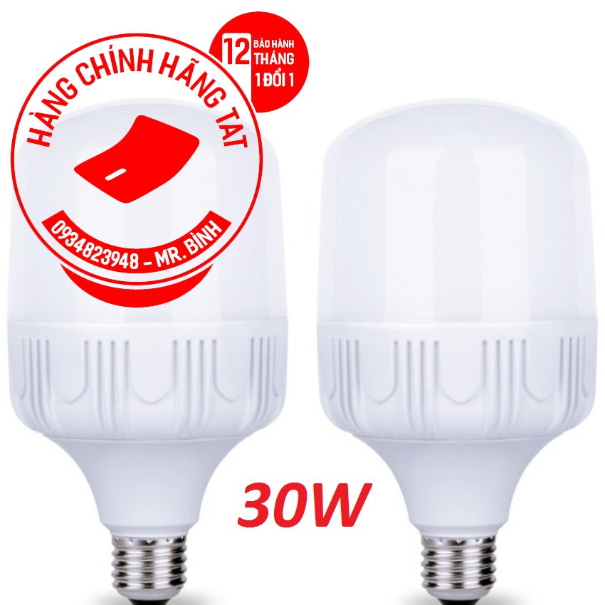 Combo 50 bong đèn led 30W cao cấp