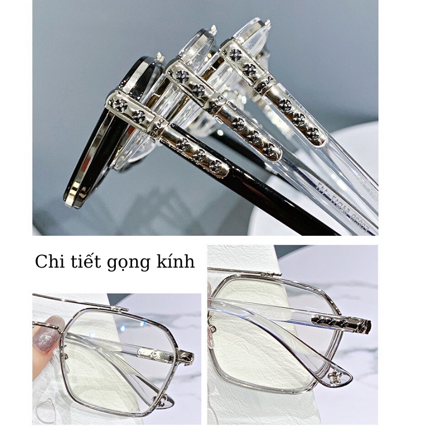 Kính mắt nữ LATIO kính mắt thời trang cao cấp 2023 thiết kế tinh tế tỉ mỉ với nhiều Gang màu - KM51
