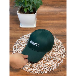 Nón đen mũ lưỡi trai xuất khẩu Chill Store thêu chữ Mr.SimPle tinh tế Free Size Full hộp