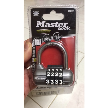 [Hỏa tốc HCM] Khóa số Master Lock 1520 D - MSOFT