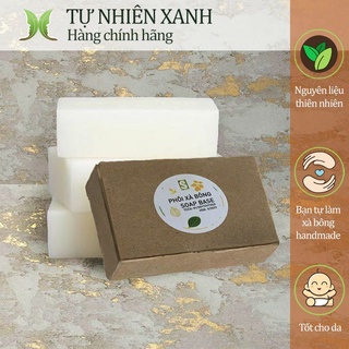 100g phôi xà bông thiên nhiên, tự làm xà bông