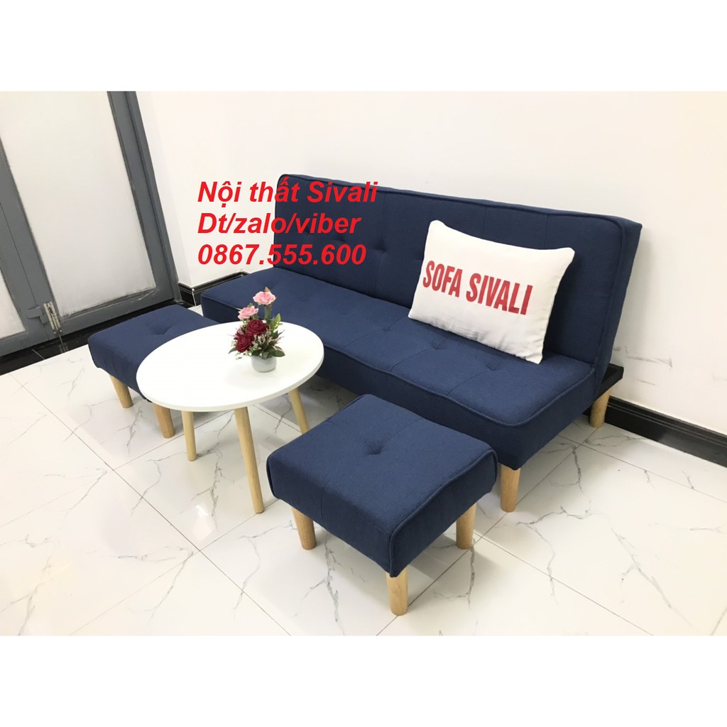 SFB05-Bộ ghế sofa bed, sofa giường phòng khách Sivali, salon, sopha, sa lông, sô pha