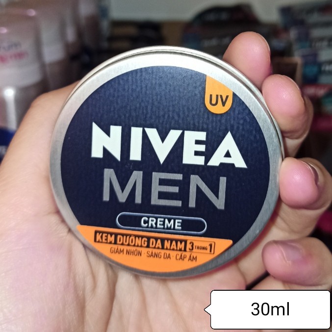 [G01] Kem dưỡng da nam 3 trong 1 Nivea Men 30ml S015