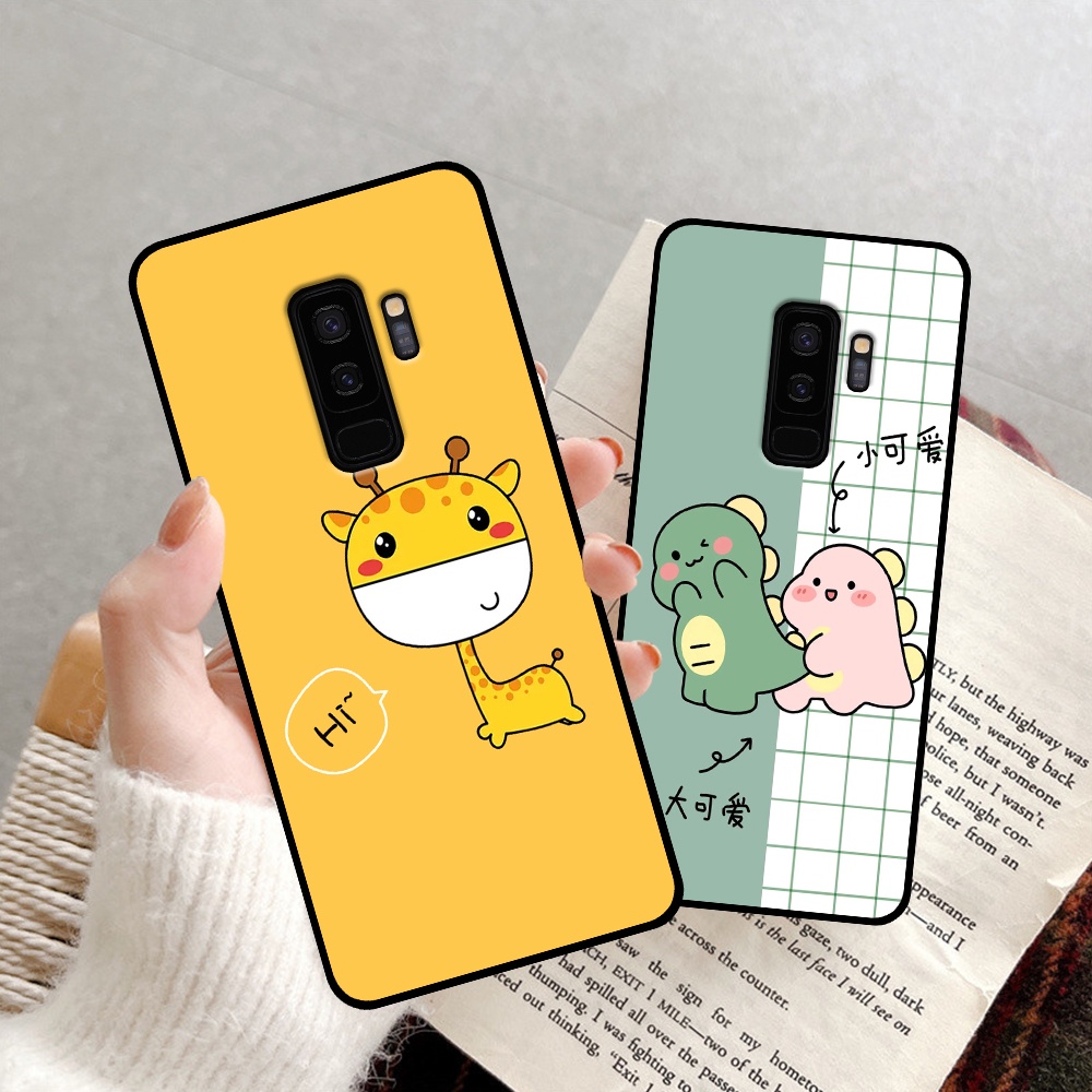 Ốp lưng Samsung S9 / S9 Plus / S9+ in hình quả bơ, hươu, khủng long siêu dễ thương