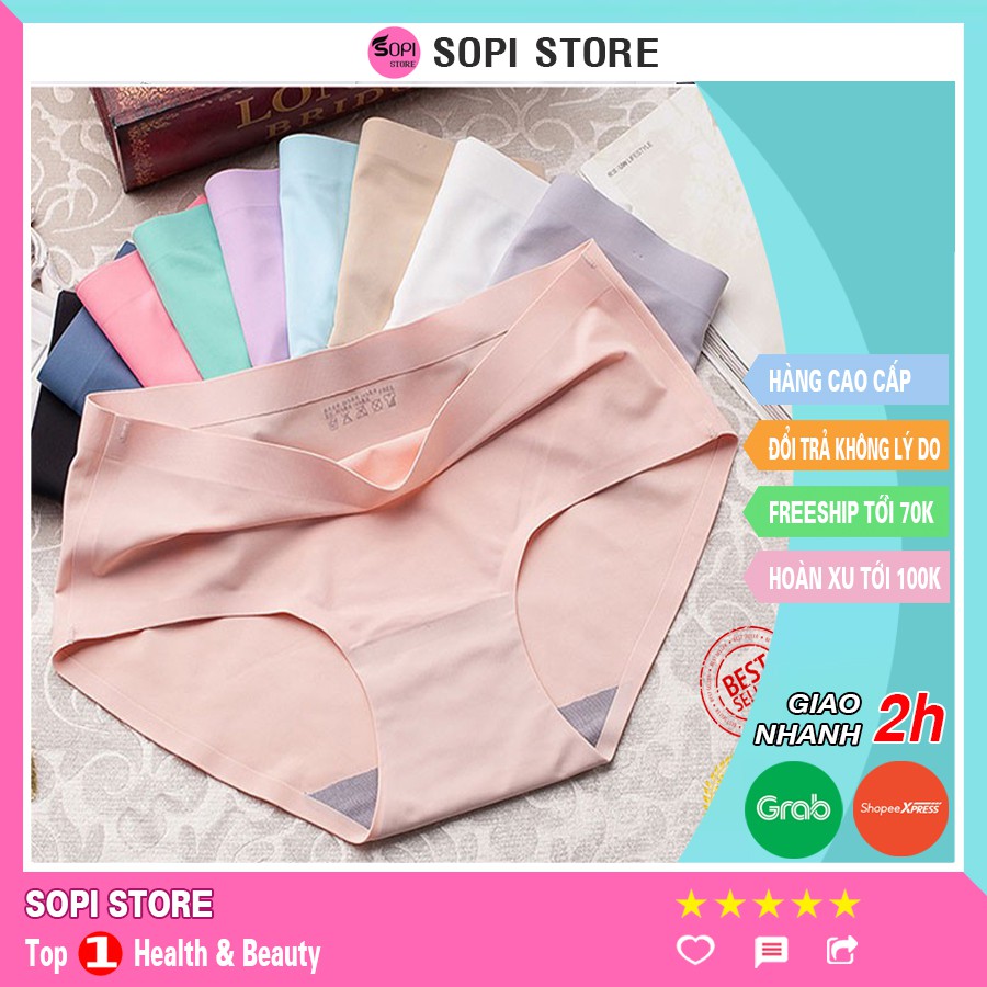 Quần lót su đúc cao cấp, quần lót đúc su cạp ép siêu mỏng cực mềm mịn QLH25 - Sopi Store