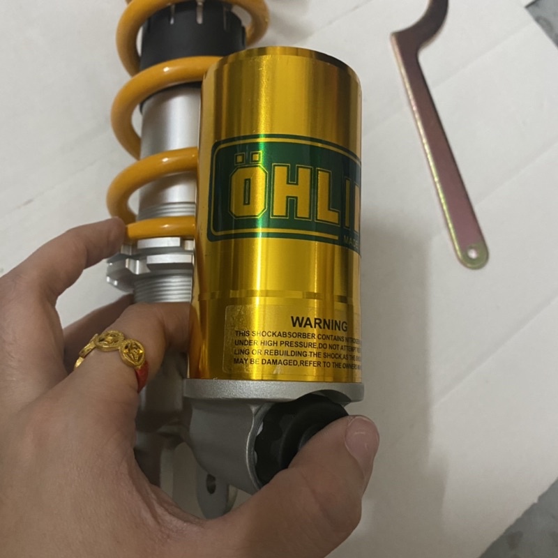 Phuộc nhún sau Ohlins bình dầu cho các xe 1 phuộc Vario Vision click Janus Lead ...
