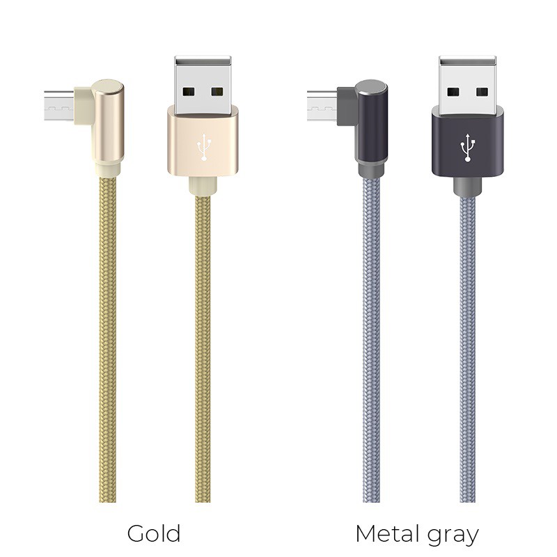 Cáp Sạc MICRO USB Borofone BX26 cho Android, dây dù chông đứt dài 1M - BH 6 tháng 1 đổi 1 (MÀU SẮC NGẪU NHIÊN)