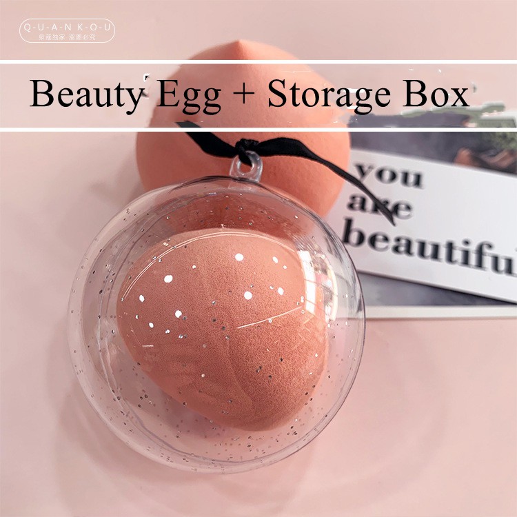 Mút Trang Điểm Siêu Mềm Hình Quả Đào Màu Hồng  Nội Địa Trung