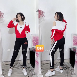 Bộ nỉ da cá 3 chi tiết