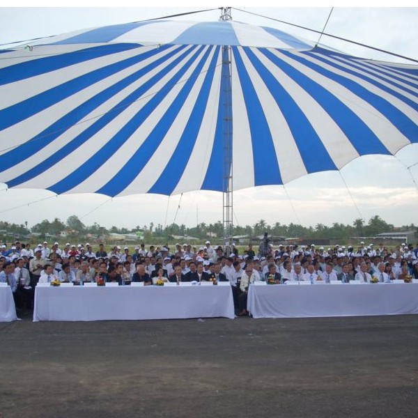 Nhà Dù Sự Kiện - Che Nắng Mưa Diện Tích Lớn, Sân Trường