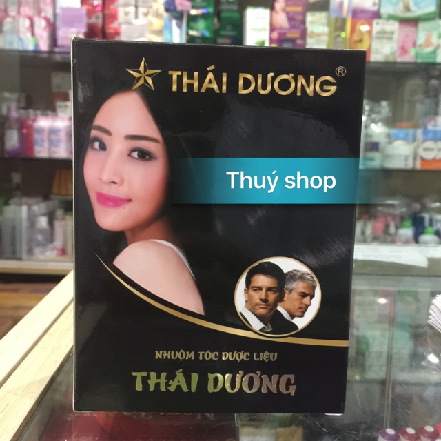 Nhuộm đen tóc dược liệu thái dương