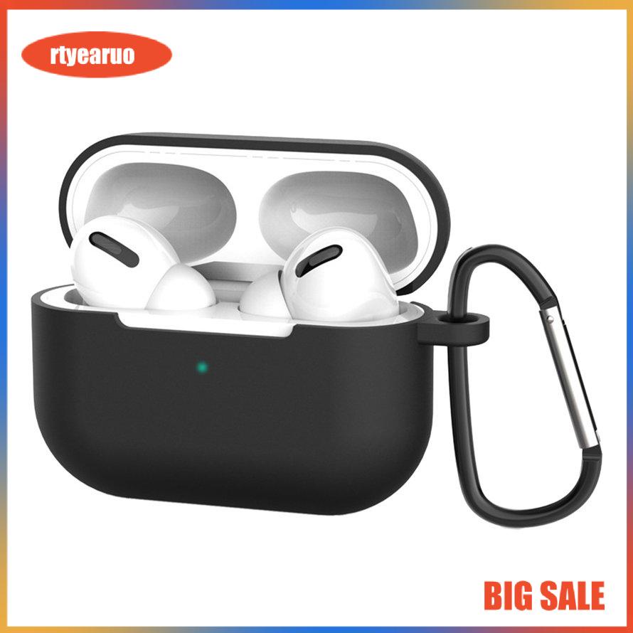 For AIRPOD Pro Case Cover With Keychain Full Protective Rubber Skin Accessory