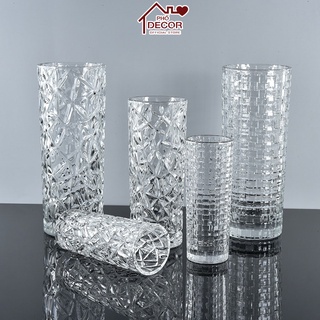  Lọ Hoa Phố Decor Chất Liệu Thuỷ Tinh Trong Suốt - Đậm Chất Bắc Âu