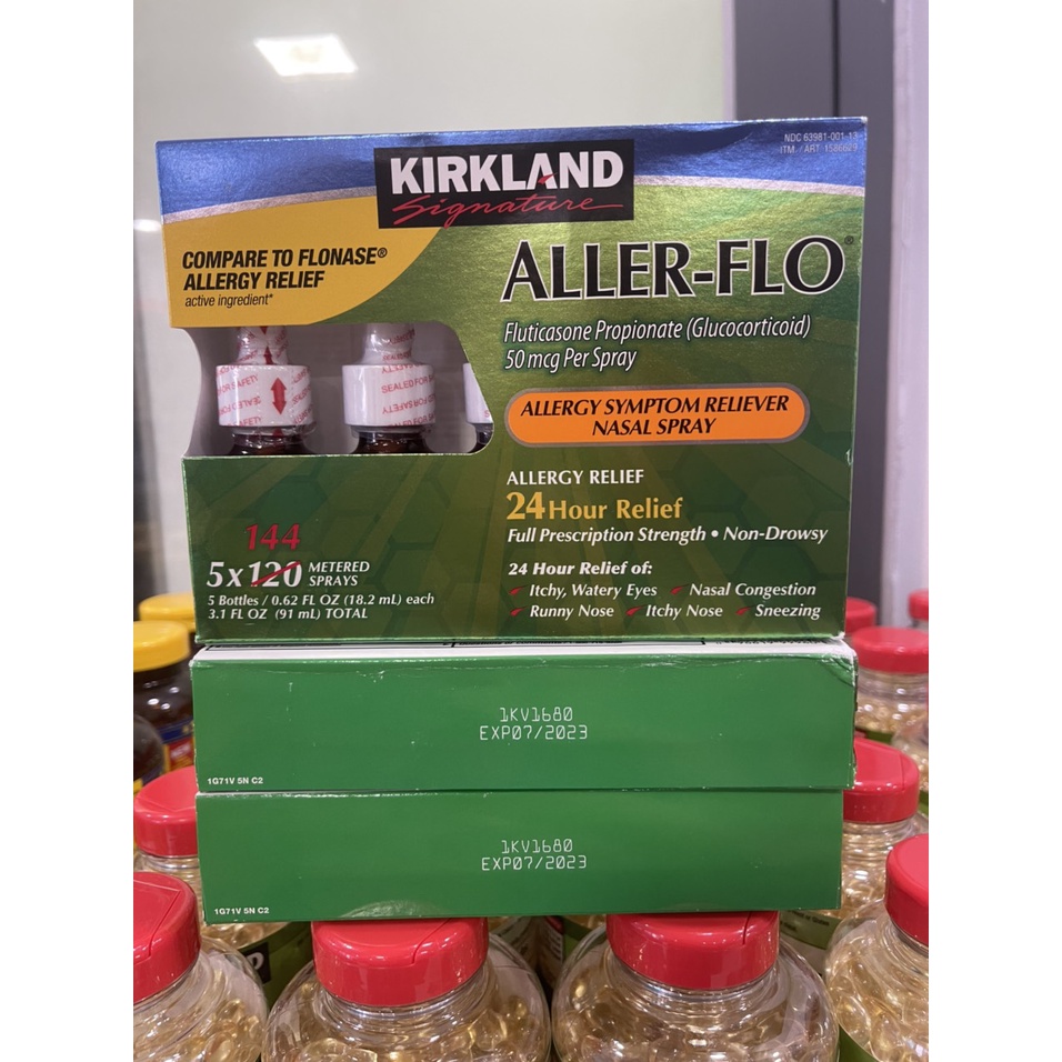 Xịt mũi chống dị ứng Kirkland Aller- Flo