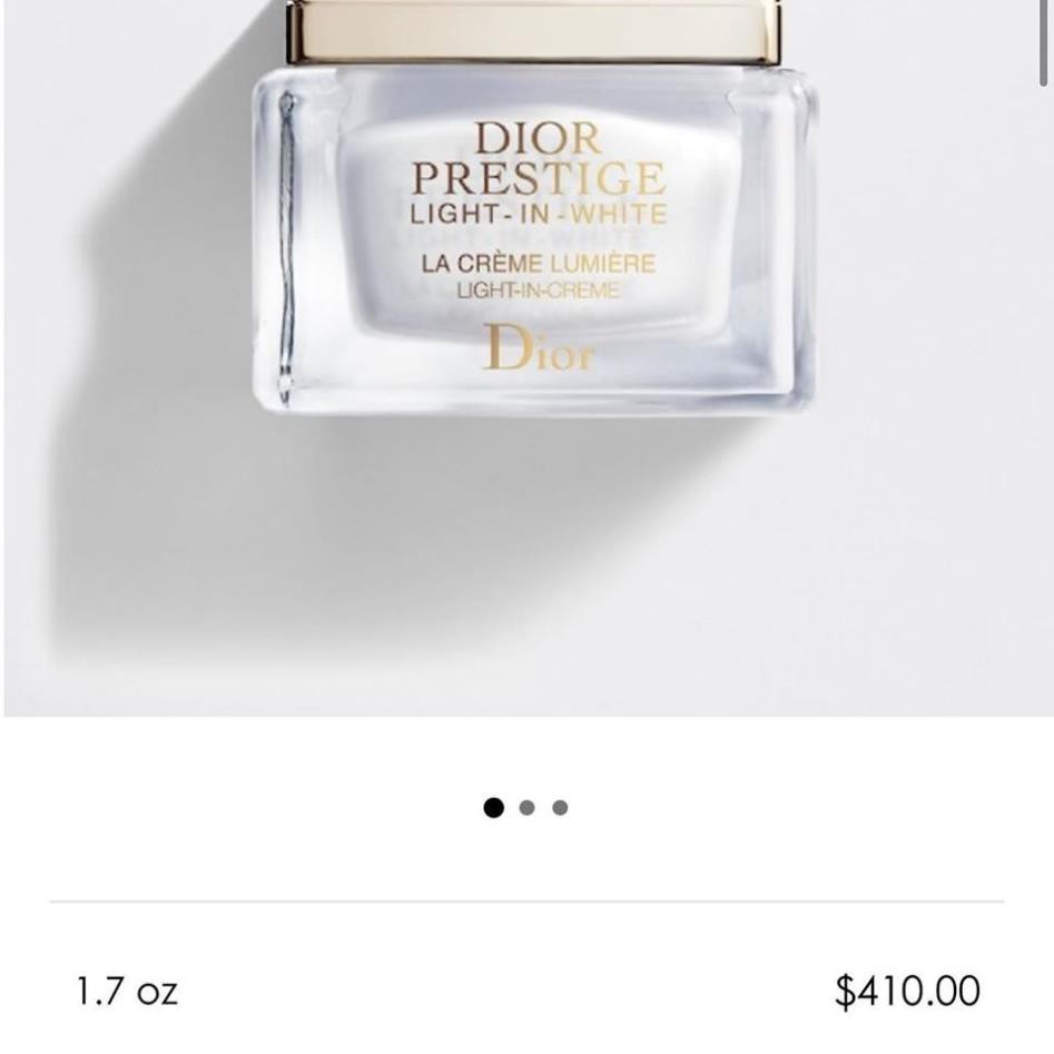 NEW 2023 - Kem dưỡng trắng Diior Prestige Bản Mới Intensive Repairing Cream 5ml