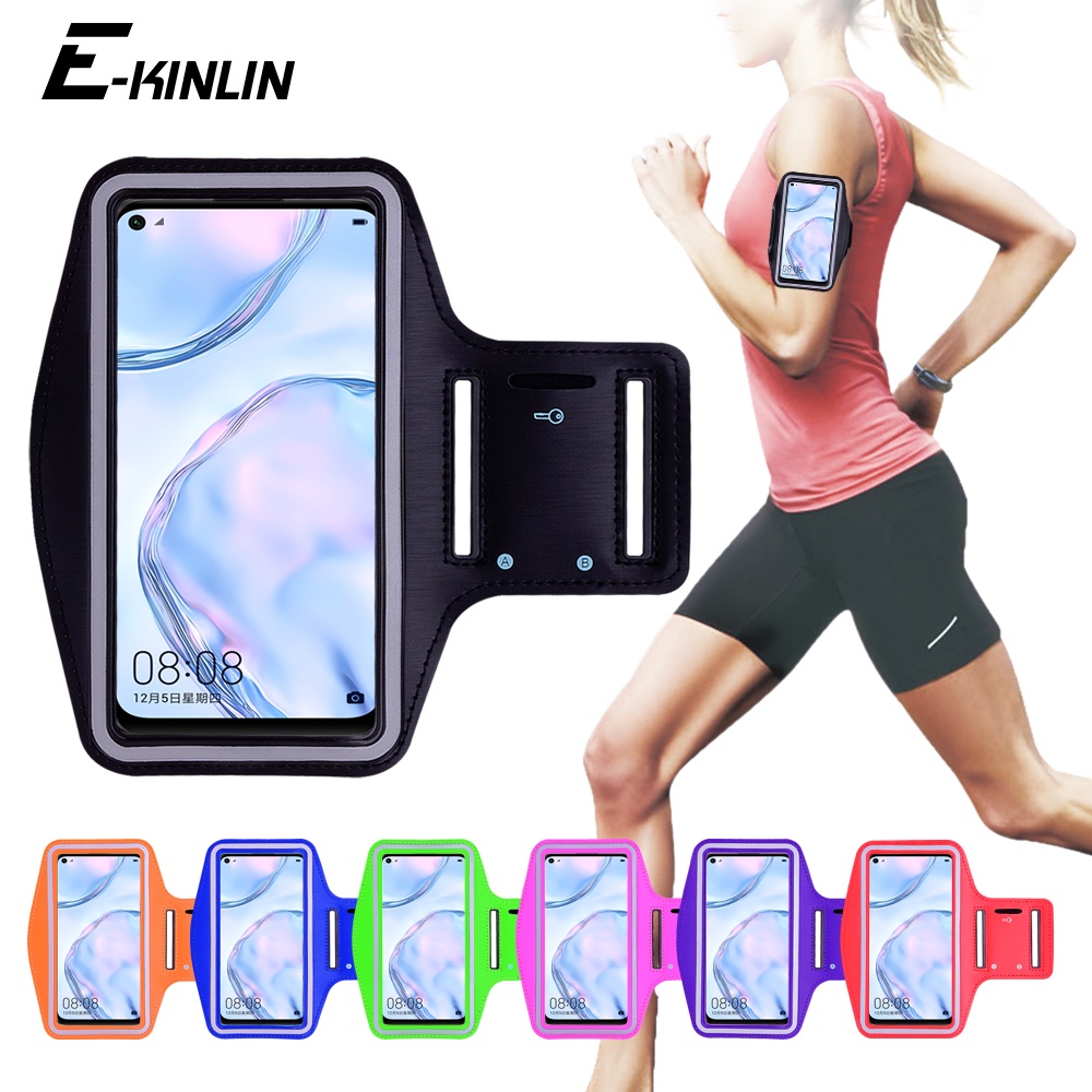 Ốp Điện Thoại Gắn Cánh Tay Khi Tập Thể Thao Cho HuaWei Nova 8 7 Pro 8i 7i 6 SE