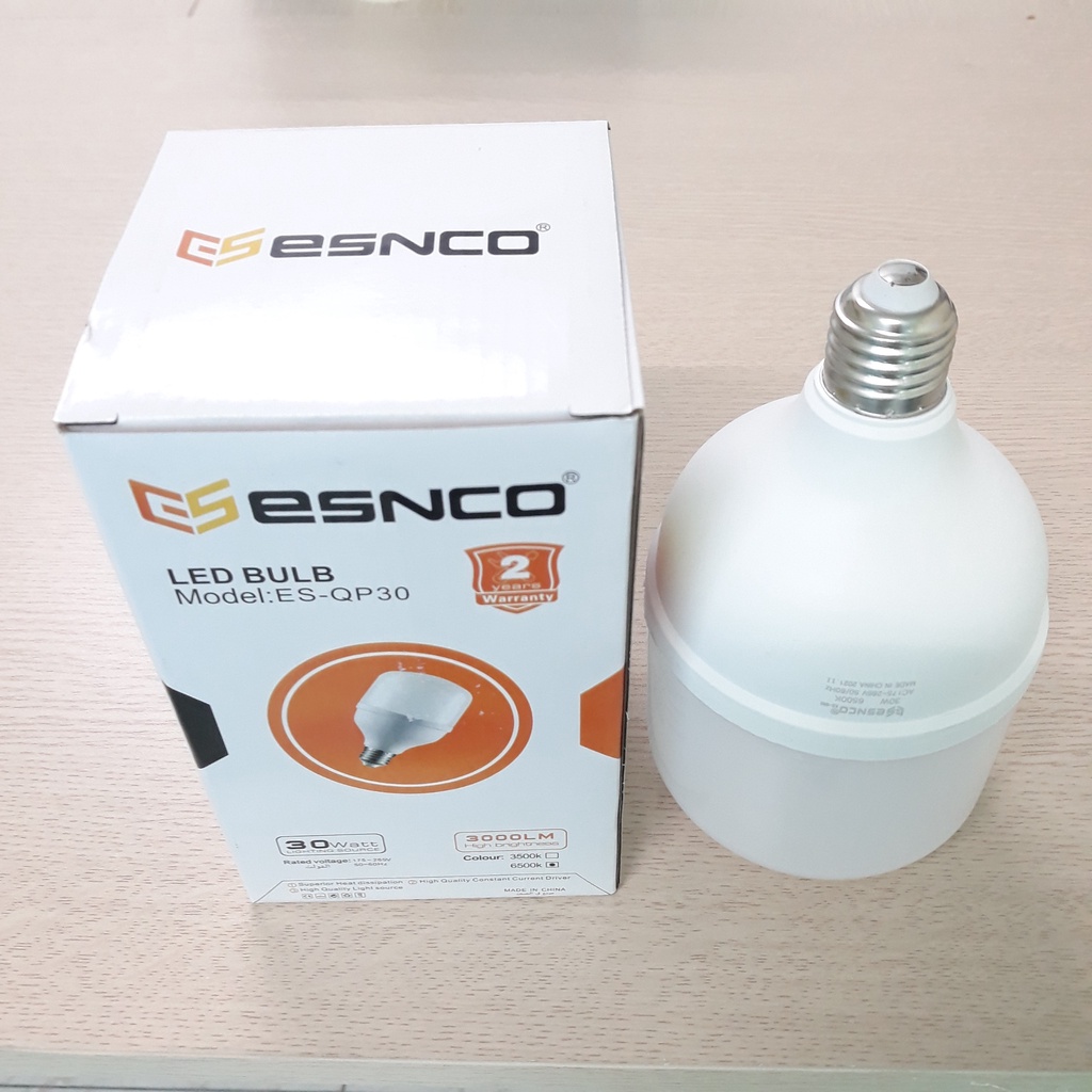 Đèn led 30w ánh sáng trắng tiết kiệm điện - ESNCO
