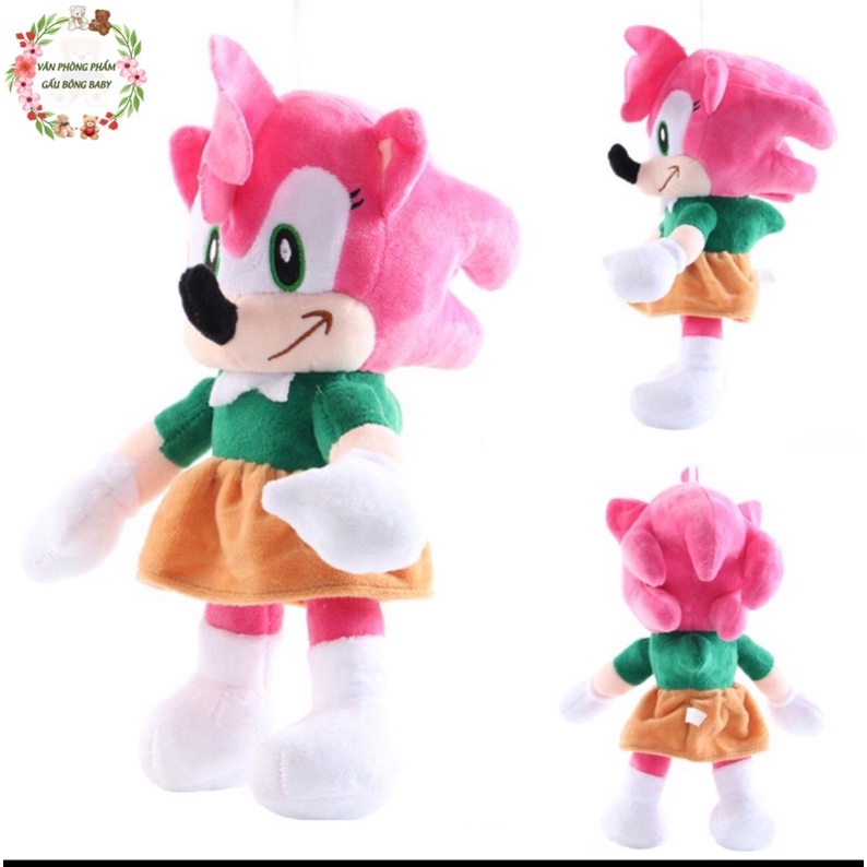 Thú bông nhím Sonic  - Gấu bông nhím Sonic và những người bạn